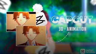 3d Animation like Ae || Capcut Tutorial