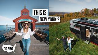 New York is INCREDIBLE! - Perfect Fall Colors RV Road Trip in The Finger Lakes 