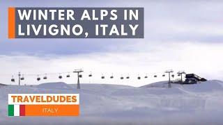 Tilt Shift Video, Winter Alps in Livigno, Italy [winter in Italy hidden gem]