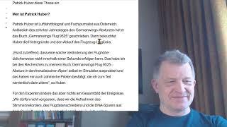 Der Absturz von Germanwings 9525 vor genau 10 Jahren - neue Fakten - waren das die USA?