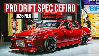 This A31 Cefiro Drift Car in Kuala Lumpur Goes Hard