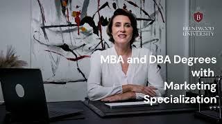 MBA and DBA with Marketing Specialization