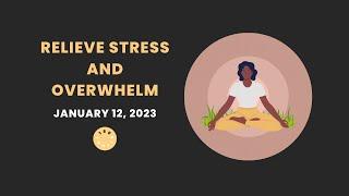 RELIEVE STRESS + OVERWHELM | DAILY 3-MINUTE GUIDED MEDITATION | 180RITUAL