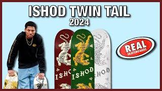 First Look: Real Skateboards Ishod Cat Scratch Twin Tail