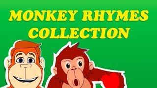 Monkey Rhymes Collection | Funny Monkey Nursery Rhymes For Children