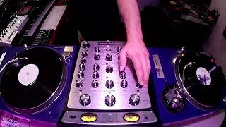 Omnitronic TRM-222 Rotary Mixer, DubTech VinylSet, Korg KaossPad KP3+ Hologram Effects, 1210 MK2