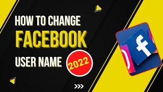 How to Change Facebook User Name 2023 | Facebook Name Change Problem Solution