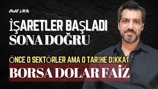 İŞARETLER GELMEYE BAŞLADI| SONA DOĞRU FAİZ - BORSA - DOLAR! Emre ŞİRİN #borsa #dolar #faiz #altın