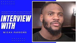 Micah Parsons: Postgame Week 10 #PHIvsDAL | Dallas Cowboys 2024