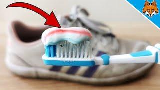 Spalma del dentifricio sulle tue scarpe e GUARDA COSA SUCCEDE (incredibile) 