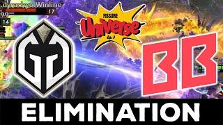 ELIMINATION SERIES, RAMPAGE !!! GAIMIN GLADIATORS vs BB TEAM - FISSURE UNIVERSE 3 DOTA 2