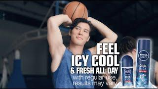 Win against heat, sweat and odor with NIVEA MEN COOL KICK!