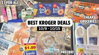 BEST KROGER DEALS | MORE KROGER MEGA EVENT SAVINGS | EASY ALL DIGITAL COUPON DEALS | 10/9 - 10/15