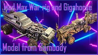 madmax warrig and gigahorse from gambody 1:16 scale