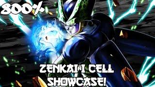 Insane Blast Damage!!? Zenkai OG Red Cell Showcase! 800% ** | Dragon Ball Legends PVP