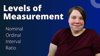 Levels and Scales of Measurement The difference between Nominal, ordinal, interval, and ratio data