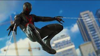 Spider-Man PS4 - Dark Suit Free Roam & Stealth Combat Gameplay | Taking Down Fisk Hideout #2