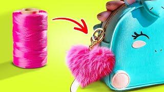 DIY HOMEMADE KEYCHAIN  FASHION ACCESSORIES FROM WASTE MATERIALS