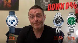 My Luxury Watch Collection Values Are Going Down Faster Than A Sinking Ship! EP16 Deal Of The Week!