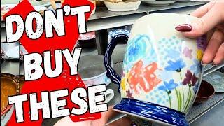 Don't Buy This Stuff From Thrift Stores Like Goodwill | Reselling | Selling on EBay