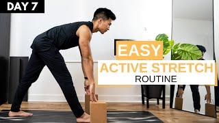 ACTIVE STRETCHING FOR RECOVERY - DAY 7 - 2021 Workout Challenge - Jeremy Sry