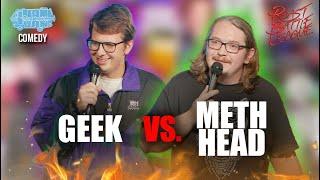 Geek Vs. Meth Head - Roast Battle Comedy - Zach Stein Vs. Adam Luckey