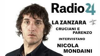 La Zanzara-Radio 24: Cruciani e Parenzo intervistano Nicola Mondaini