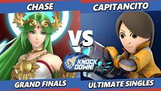 Knockdown 89 GRAND FINALS - Chase (Palutena) Vs. Capitancito (Mii Gunner) Smash Ultimate - SSBU