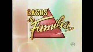Intervalo Casos De Família SBT (08/10/2007)