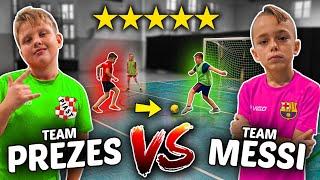 PREZES vs MAŁY MESSI  Mecz 3 vs 3  JUSTEK FREESTYLE
