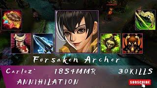 HoN | Mid Wars | Forsaken Archer | Carloz` | 1854 MMR