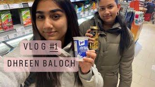 A DAY WITH ME  |  DHREEN BALOCH  |  #firstvlog