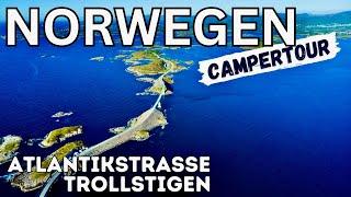 Atlantikstrasse und Trollstigen ️Highlights im wunderschönen Norwegen Camper Traumland im Van