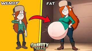 Gravity Falls Characters in FAT Versions: A Wild Reimagination!