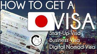 How to get a VISA for Japan?Business Management / Start Up / Digital Nomad Visa Japan #3 Podcast