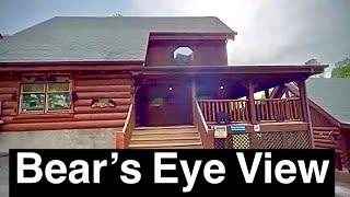 Bear’s Eye View Luxury Log Cabin In The Smoky Mountains’ American Patriot Getaways