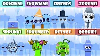 Mix of EVERY Incredibox Cool As Ice Monster VOICE From Incredibox! All New Excusive Mods Comparison