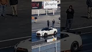 INSANE Nissan GT-R Nismo makes a 8 second run!