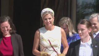 Queen Máxima of the Netherlands visits Austin