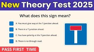 NEW Updated Theory Test 2025 UK | Theory Test 2025 UK Revision