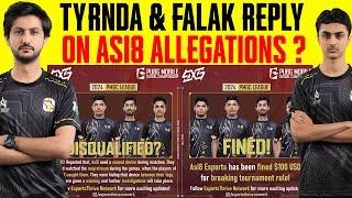 ASi8FALAK & TYRNDA REPLY ON PMGC ALLEGATIONS 100$ FINED TO i8  INWRX ALLEGATIONS ON  ASi8 ESPORTS