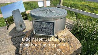 A spot of trig bagging, Liddington castle and its neighbouring trig points