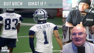 Is Tolbert a LOCK WR 3? | Who improved after OTAs | Who has the most pressure? | Voch Lombardi Live