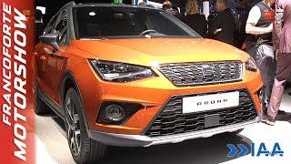 NEW SEAT ARONA 2018 SALONE DI FRANCOFORTE FRANKFURT MOTOR SHOW 2017