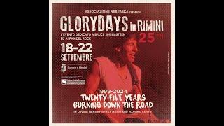 We have a dream: Glory days in Rimini crowdfunding campaign THANKS