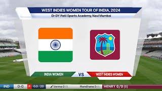  Live: India Women Vs West Indies Women Live – 2nd ODI | IND W vs WI W Live | IND Women vs WI Women