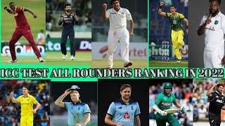 ICC TEST ALL-ROUNDER RANKING 2022