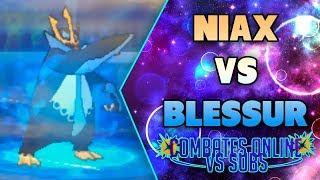 POKÉMON ULTRASOL & ULTRALUNA COMBATE ONLINE: NIAX vs BLESSUR, ¡LA "CHULERÍA" DE EMPOLEON!