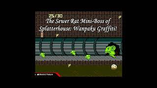 The Sewer Rat of #Splatterhouse Wanpaku Graffiti! #thejonnymar #shorts