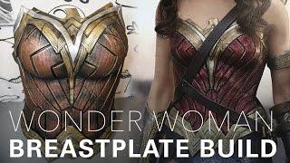 Wonder Woman cosplay breastplate tutorial by Gladzy